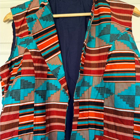 Colorful Geometric Patterned Dress - Picture 2 of 4